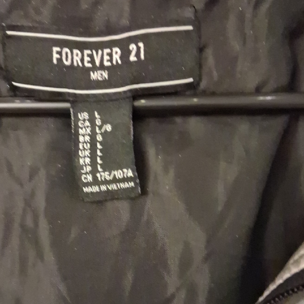 Forever 21 Silver Puffer Jacket - image 2